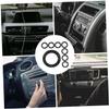HAPINARY Auto Speaker Adapter Ring 4 Pairs Car Speaker Mounting Spacer Car Audio Kit view 4