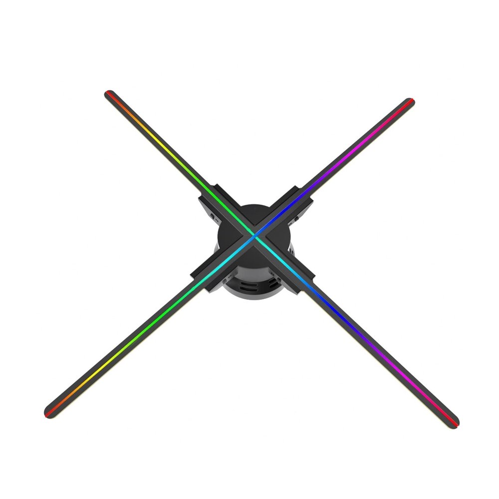Advertise 3D Hologram Fan, 39.37inch 3d Fan Hologram Projector 3d Display Advertising Light Floating Art Decorative Holo Graphic Exhibition