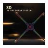 Advertise 3D Hologram Fan, 39.37inch 3d Fan Hologram Projector 3d Display Advertising Light Floating Art Decorative Holo Graphic Exhibition view 3