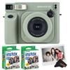 Fujifilm INSTAX Wide 400 Instant Camera - Sage Green (Camera w/ 2 Wide Twin Packs) view 1