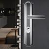 Advanced Biometric Fingerprints Recognition Steel Door Lock Fingerprints Entry Lock Steel Lock For Enhances Home Security view 2