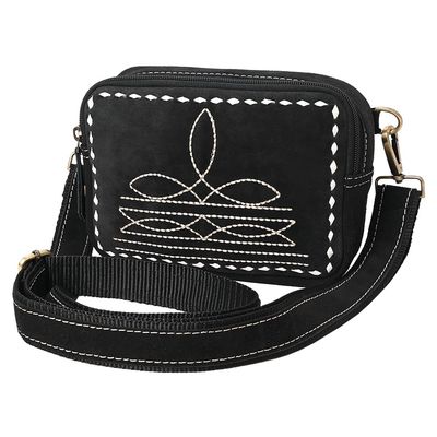 American Darling Camera Bag Suede Genuine Leather | Western Handbag Handmade Shoulder for Women Festival