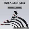 Flexible Polyethylene HDPE Non-Split Corrugated Wire Loom Tubing (Red, 1-1/2" Dia. x 100 ft) view 4