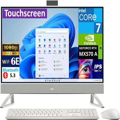 Dell Inspiron 7730 7000 Business All-in-One 27" Touchscreen IPS FHD Display (Intel Core 7 150U, 32GB DDR4, 1TB M.2 SSD, GeForce MX570 A, SD Card Reader, WiFi 6E, Bluetooth 5.3, RJ-45, Win 11 Pro)