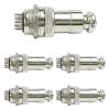 5Sets GX20 2/3/4/5/6/7/8/9/10/12/14/15 Pin Aviation Connector Panel Mount Circular Metal Adapter Male Female Plug Socket(12P) view 1