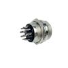 5Sets GX20 2/3/4/5/6/7/8/9/10/12/14/15 Pin Aviation Connector Panel Mount Circular Metal Adapter Male Female Plug Socket(12P) view 3