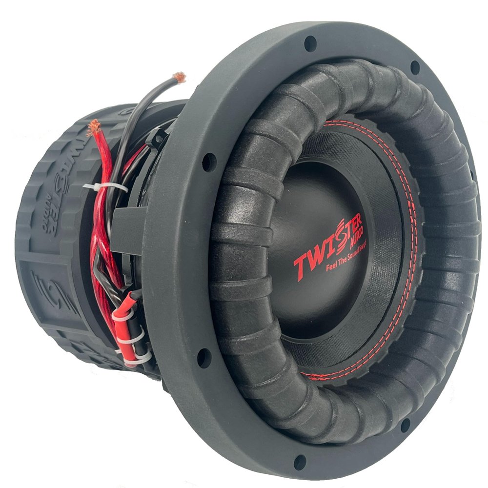 Twister Audio Vortex II Series 10" 2000w Subwoofer DVC 4 Ohm