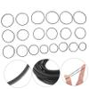 HOMSFOU 20pcs Recorder Rubber Belts for Cassette and Tape Machines Rubber Replacement Belts for Audio and Video Devices Fit for Recorders Low Noise Operation view 2