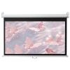 Manual Pull Down Projector Screen 16:9 Retractable Auto-Locking, for Home Theater Movie Office Game Projection Screen view 1