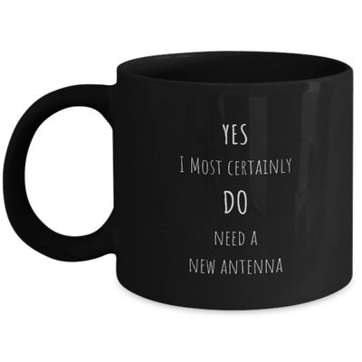 Ham Radio Mug, Amateur Radio Operator Mug, Gift for Ham Radio Enthusiast, Sarcastic Ham Radio Novelty Cup, Ham Radio Gift Ideas