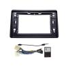 10" 2 Din Car Radio Frame Kit Compatible with Duster 2018-2019 DVD Multimedia Player Auto Stereo Install Fascia Dash Kit Panel Cover(Frame cable canbus,7 inch) view 1