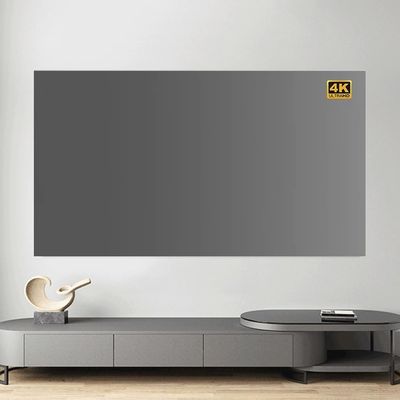 GJHYNT 3D 4K Projector Screen, AntiLight Foldable Movie Screen, 100 84 72 60 Inch Home Theater Projection Screen for Party Office Classroom Outdoor Indoor(60 Inch 4:3)