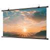 60 Inch Portable Projection Screen, 16:9 Roll-Down Retractable Projector Movies Screens, for Home Theater Backyard Party Movie Nights view 1