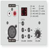 CMX Audio PA-4500WP Remote Control Panel; Purpose Built for the PA-4500MX Series Amplifier; Communication Through CAT6 Cable; Audio Sources Selection and Volume Control; In-wall Flush Mount view 2