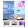 Manual Pull Down Projector Screen 30'' 40'' 50'' 60'' 72'' Portable Movie Screen 4:3/16:9 HD 4K Indoor Outdoor Projection Screen, Easy to Clean(30inch-4:3) view 3