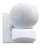 Wall Shelf Compatible with HomePod Mini, 3D Printed Adapter for Charging Cube, White view 2