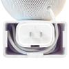 Wall Shelf Compatible with HomePod Mini, 3D Printed Adapter for Charging Cube, White view 3