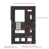 ACAGALA DIY Computer Motherboard Case Rack Powerful Cooling Steel Plate ATX M ATX ITX Gaming PC Case Open Frame with Handle view 2