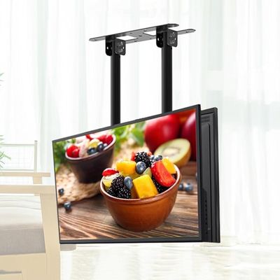 Adjustable Ceiling TV Bracket - Double Sided Ceiling TV Bracket, Suspended Ceiling TV Bracket for 40-86 Inch TVs, Telescopic Height Adjustment