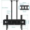 Adjustable Ceiling TV Bracket - Double Sided Ceiling TV Bracket, Suspended Ceiling TV Bracket for 40-86 Inch TVs, Telescopic Height Adjustment view 2