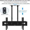 Adjustable Ceiling TV Bracket - Double Sided Ceiling TV Bracket, Suspended Ceiling TV Bracket for 40-86 Inch TVs, Telescopic Height Adjustment view 4