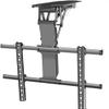 Ceiling TV Mount Bracket - Motorized Riser Mount, Telescopic Ceiling TV Mount with Auto Lift, Fits 32-70 Inch TVs, 0-85 Flip Up Ceiling Mount view 3