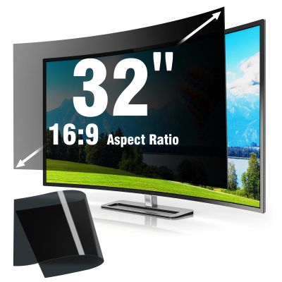 [2025 New] 32 Inch Computer Monitor Privacy Screen Filter - Eye Protection Anti Glare Blue Light Filter, 32 inch Monitor Protector Film
