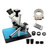 Lab Microscope Accessories 3.5-90X Stereo Zoom Microscope 21MP HDMI Camera Simul Focal Trinocular Microscope Set for Soldering Repair Tool(3.5X-90X) view 1