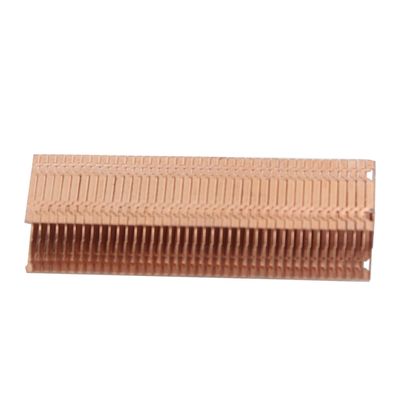 replacements Copper Heat Dissipation Fin Thermal Conductivity Brass Fin Radiator Pipe Copper Heatsink Heat Dissipation Copper Cooling fins