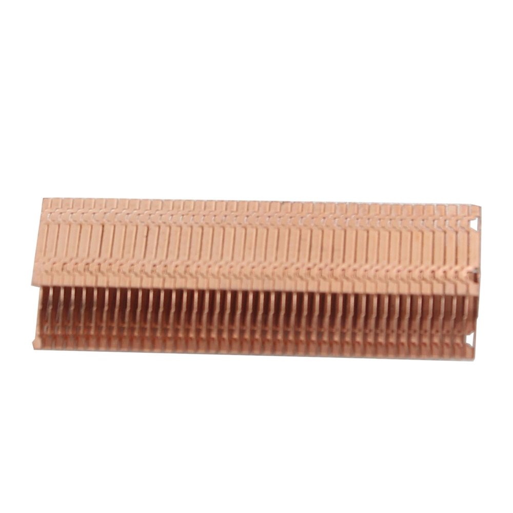replacements Copper Heat Dissipation Fin Thermal Conductivity Brass Fin Radiator Pipe Copper Heatsink Heat Dissipation Copper Cooling fins