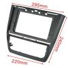 10.1 Inch Car Radio Fascia Compatible with YETI 2014-2017 Dashboard Panel Mount Holder Installation 2 Din Auto DVD In-dash Frame Kit view 3