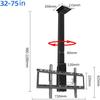 Adjustable Ceiling TV Mount Bracket, Motorized Ceiling TV Mount, with Remote Control Motorized TV Mount, 360 Manual Rotation TV Lift, Fits 32-75 Inch Motorized TV Stand view 2