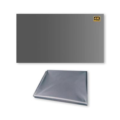 60" 72" 84" 100" Anti Light Projector Screen Support 3D 4K Projection, Foldable Portable Projection Screen, Movie Screen for Home Theater(60 Inch 4:3)