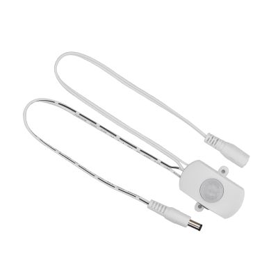 5A DC 6-24V 5-7m Sensing Distance,for Automatic Sensory Device,for LED Strips Security System (White)