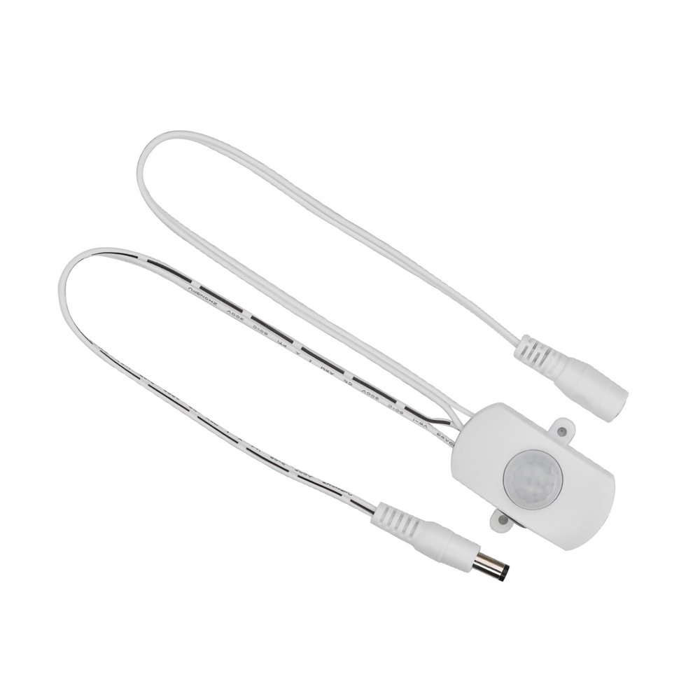 5A DC 6-24V 5-7m Sensing Distance,for Automatic Sensory Device,for LED Strips Security System (White)