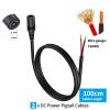 12V 5A DC Pigtail Power Cord 16AWG 2.1mm X 5.5mm Male Female DC Pigtail Connectors Power Pigtail Cable for CCTV Security Camera,DVR,Led Strip Light,1M view 4