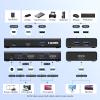 UGREEN 8K Displayport KVM Switch DP 1.4 with 4 USB 3.0 Ports Bundle with HDMI KVM Switch 1 Monitor 2 Computers 4 USB 3.0 Ports 4K@60H view 2