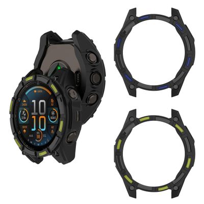 2-Pack Compatible with Garmin Enduro 3 Case Cover, Lightweight Anti-Scratch Shockproof Case Cover Replacement Protective Bumper Accessories for Garmin Enduro 3 (2Pack-A)