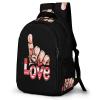 Be Kind Sign Language Love Backpack Business Laptop Backpack Lightweight Casual Daypack Carry-on Travel Backpack for Men Women view 1