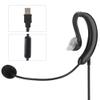 CHICIRIS in Ear Hook Type Plug and Play USB Headset Online Game Headset High Performance Headphone view 2