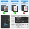 CoBak Case with Stand for Kindle Paperwhite 12th Gen 2024 Released (7") & Kindle Colorsoft Signature Edition - Durable PU Leather Cover with Auto Sleep Wake, Card Slot, Hand Strap Feature view 2