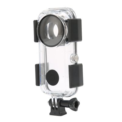 40m / 131ft Depth Dive Case, Transparent Camera Protective Shell for ONE X2 with PC + Glass Material, Great for Diving