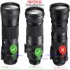 95mm Lens Cap Cover for Sigma 150-600mm 5-6.3 Contemporary DG OS HSM,Tamron SP 150-600mm F/5-6.3 Di VC USD G2, [2 Pack] view 2