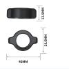 RecDec 9 Pack Phone Holder Tightening Nut Replacement 17mm Ball Joint Socket Screw Mount Nuts for iPhone Stand Clip Cradle Tablet Clamp Car Wireless Charger Bracket Camcorder GPS Selfie Ring Light view 3