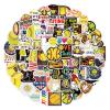 100PCS Premium Softball Stickers - Ideal for Bats, Helmets, Locker Decor - Waterproof & Durable - Perfect for Softball Enthusiasts & Teams - Eye-Catching Designs for Sports Decorations view 2