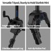 RVMARINEPAT Starlink Mini Tripod, Portable Starlink Accessories with Ajustable Height, Includes Starlink Mini Tripod Adapter,Starlink Mount Adapter view 4