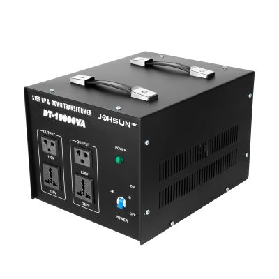 10000W Voltage Converter Transformer Boost to Buck 110V to 220V Heavy Duty Voltage Converter Transformer Converter Circuit Breaker Protector New