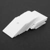100PCS TO-247 Alumina Ceramic Insulating Sheet MOS Transistor IGBT Cooling Pad 17 x 22 x 1mm High Thermal Conductivity Insulation Alumina Ceramic Sheet 100pcs view 3