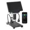 Lab Microscope Accessories 16MP 1080P Digital Industry Video Microscope Camera 208X Zoom Metal Stand(Microscope and Stand) view 2