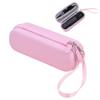 CAPART Portable Carrying Case for DJI OSMO Pocket 3 and 1/4" Thread Handle, Carrying Bag Hard Shell Storage Case Protective Case for Travel (Pink) view 1